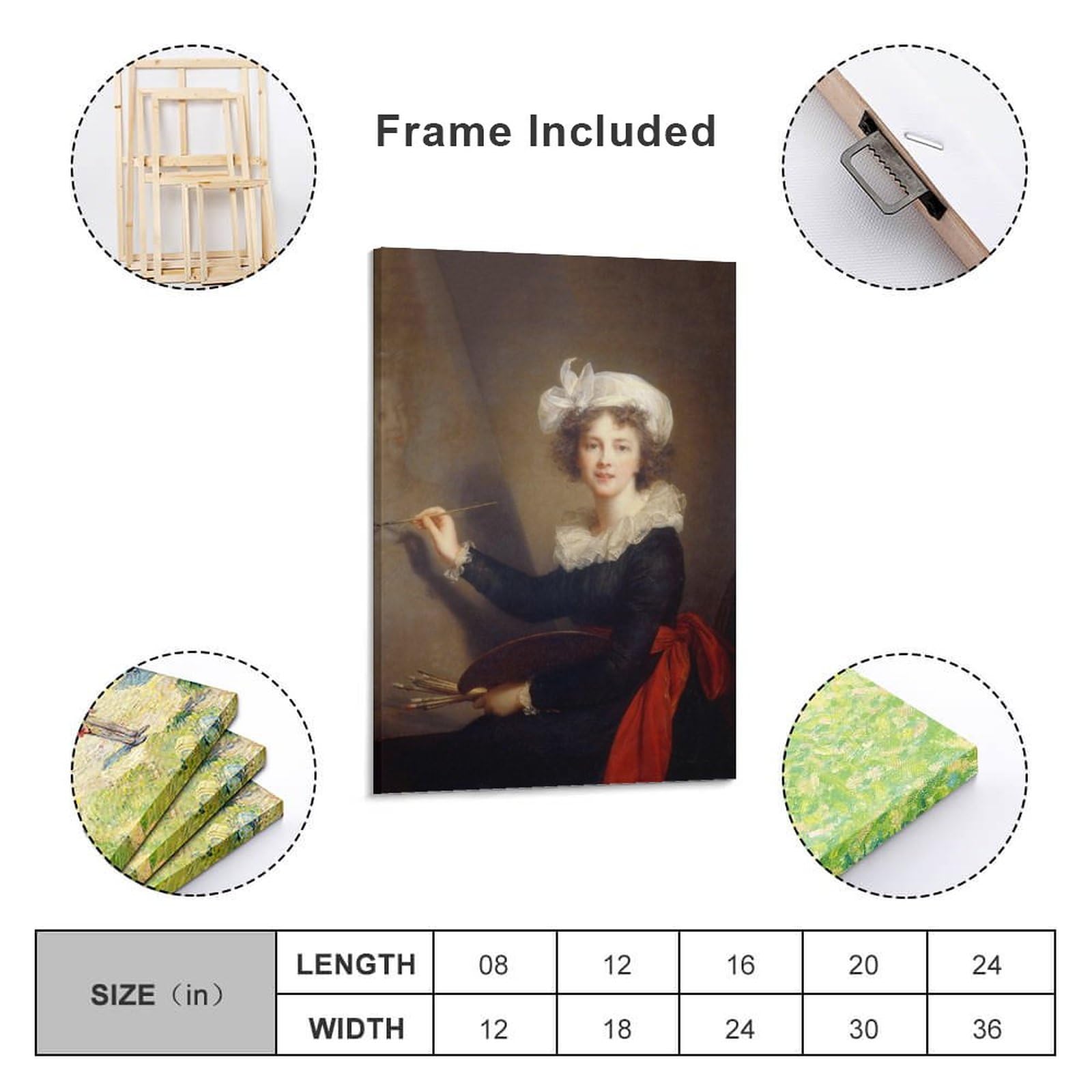 Amazon.co.jp: Louise Vigée Le Brunエリザベート＝ルイーズ・ヴィジェ